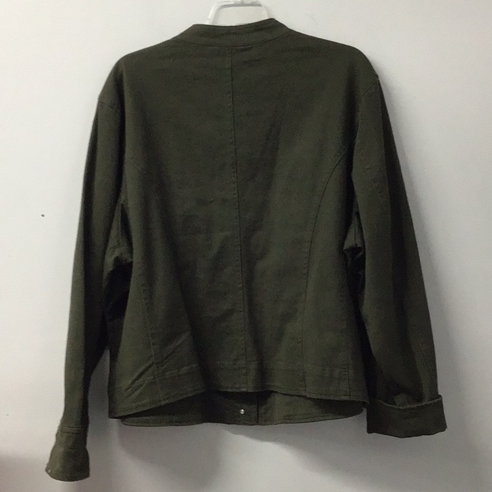 Baccini Size 2x Large Button Up Jacket - image 5